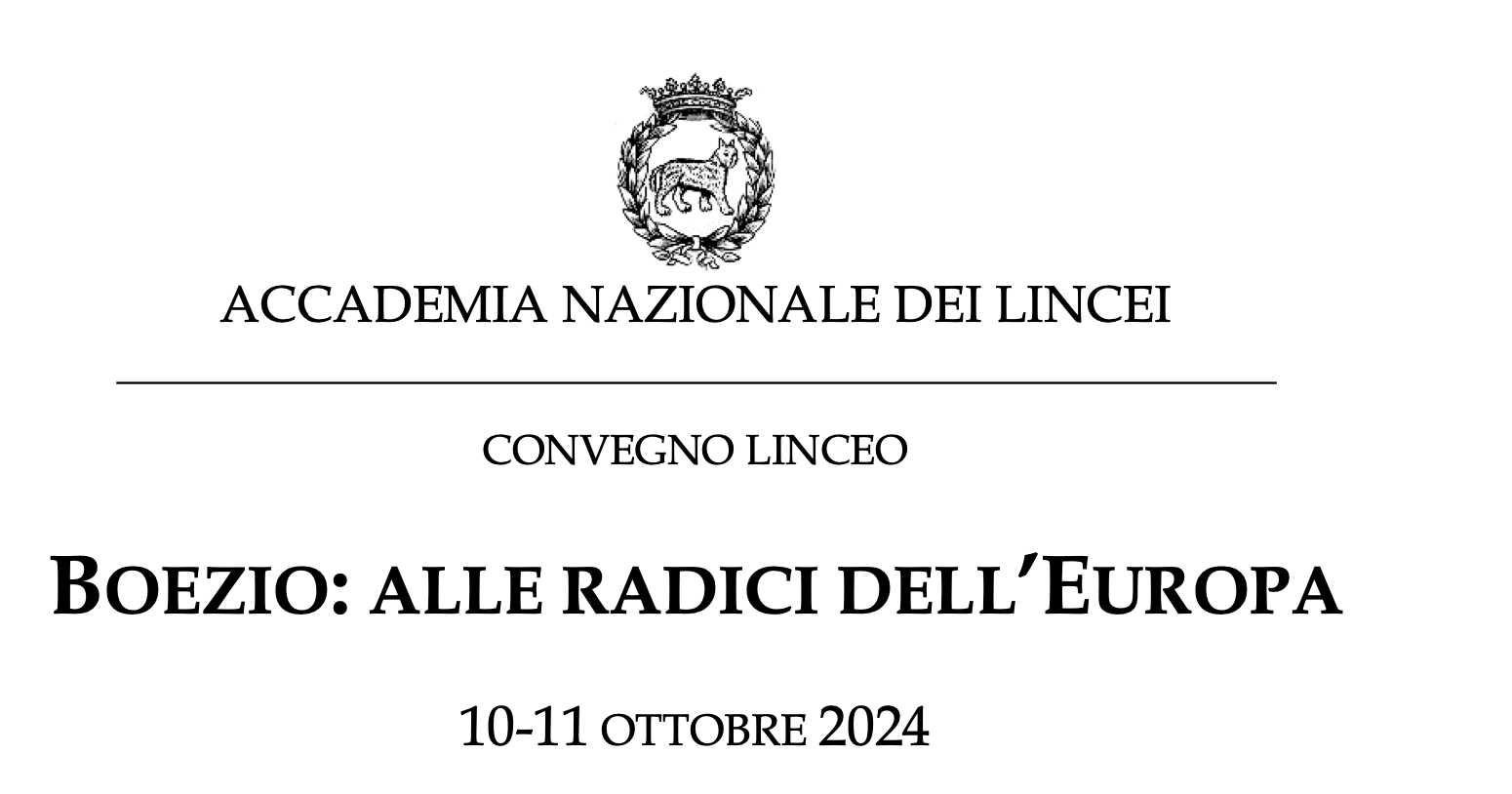 Boezio: alle radici dell'Europa